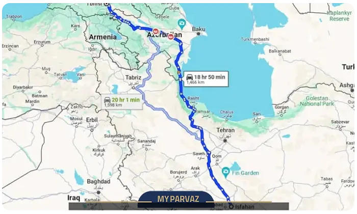  سفر به گرجستان با قطار